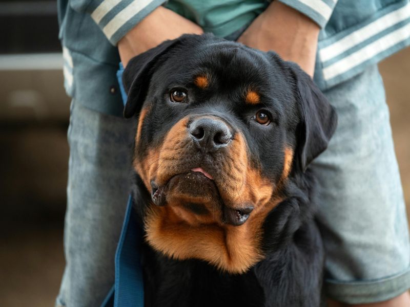 12 dog breeds that seem calm until they decide you’re not safe 4 Rottweiler