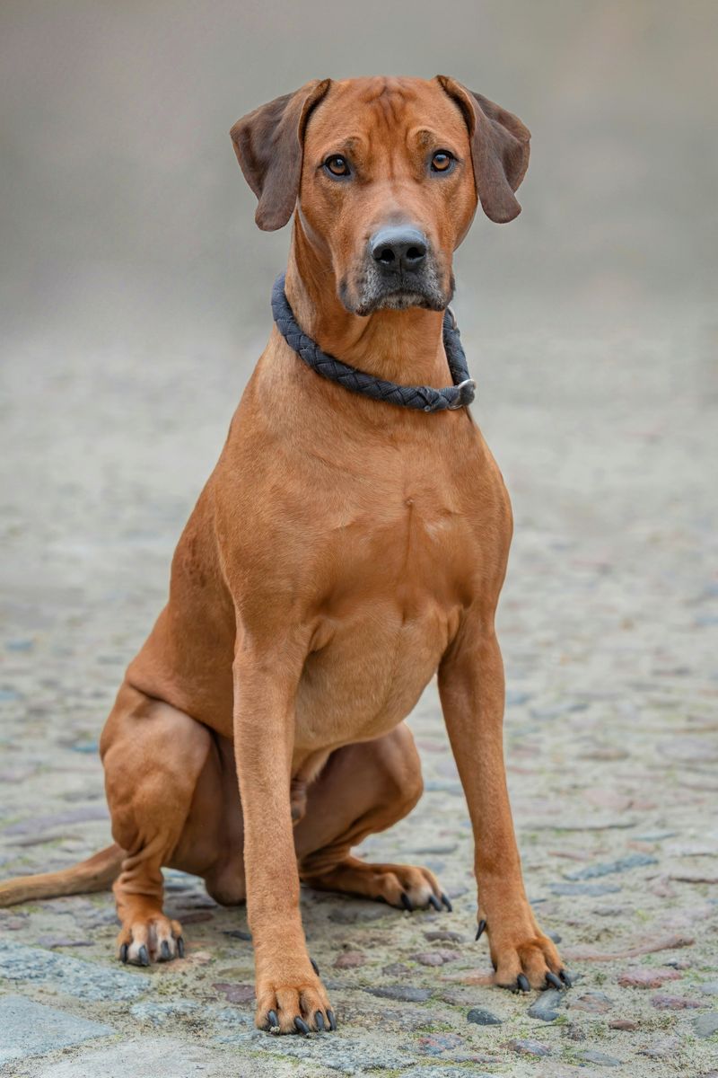 12 powerful big dog breeds that prove brains matter as much as strength 12 Rhodesian Ridgeback