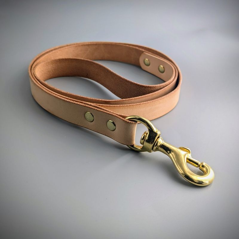 Luxury Leather Leash
