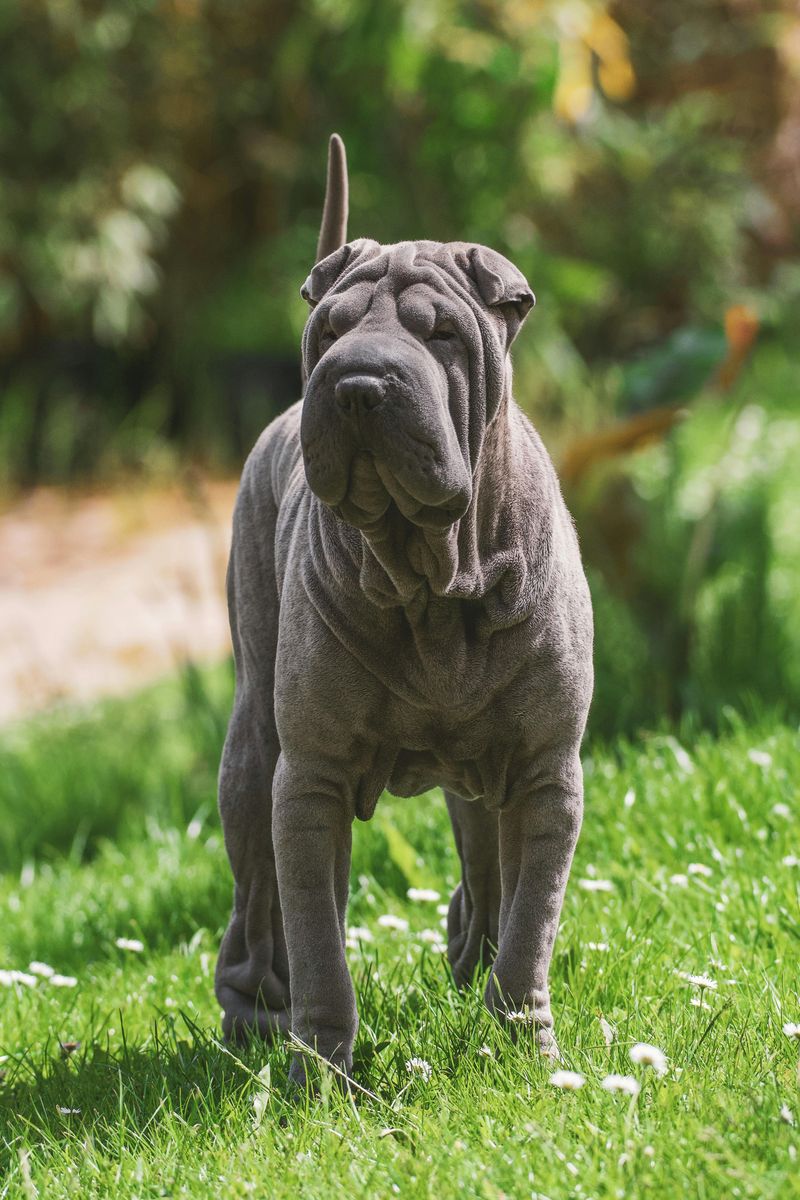 14 dog breeds that stay quiet most of the time but watch everything 8 Shar Pei