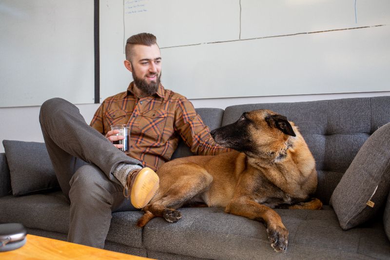 follows that person from room to room