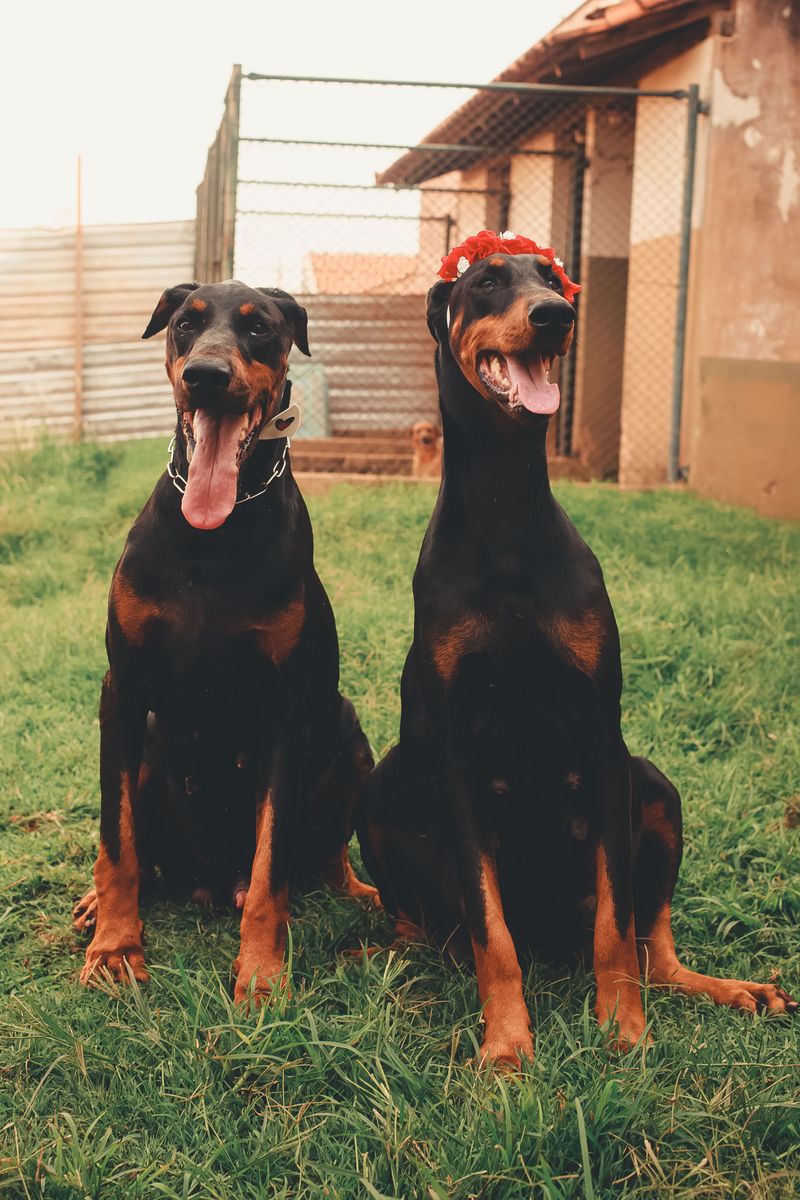 13 dogs that feel every emotion in the room - plus 3 that seem to ignore everything 12 Doberman Pinscher
