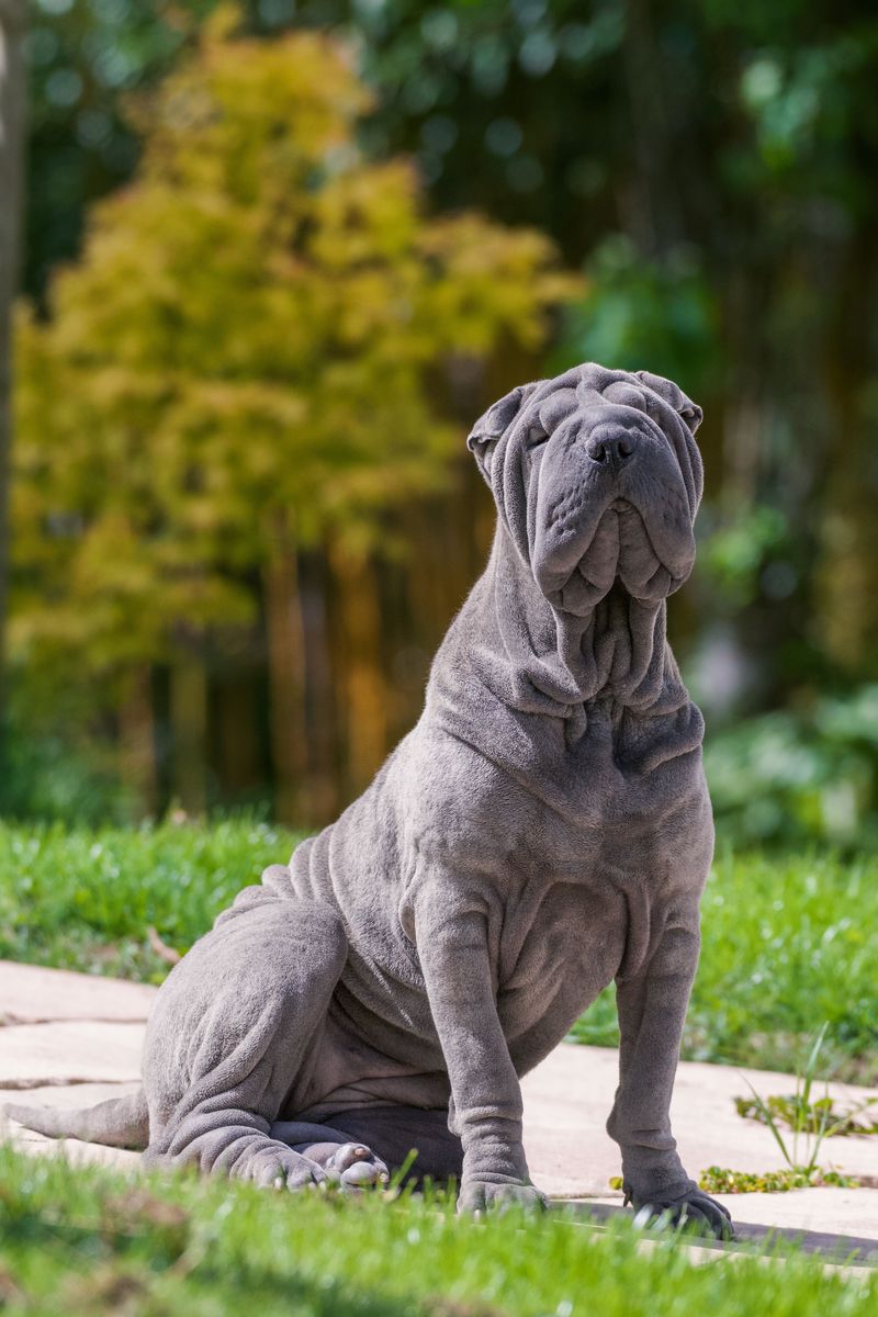 Some dogs climb into your lap - These 10 breeds may prefer loving you from across the room 9 Shar-Pei