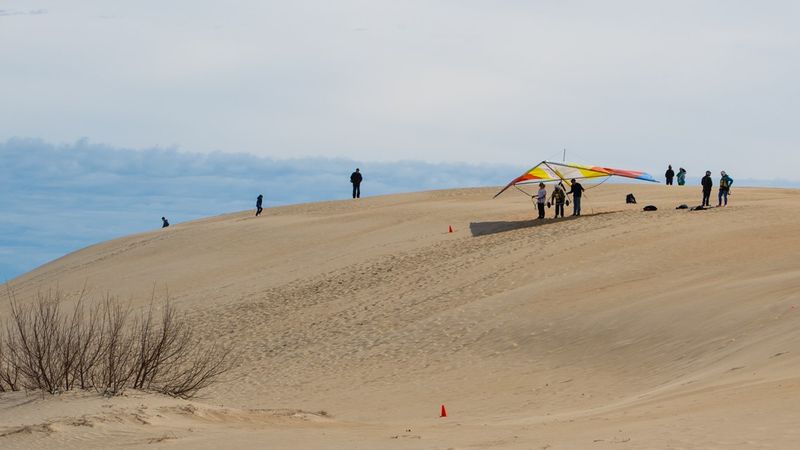 Climb Jockey's Ridge
