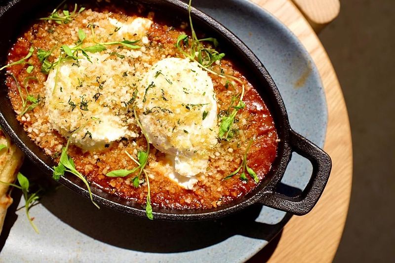 Shakshuka With Lamb Sausage