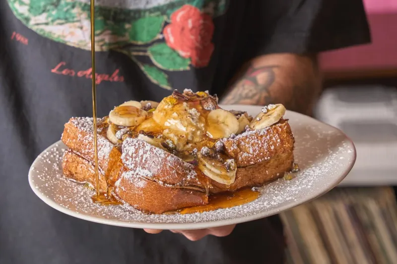 Apple Crumble French Toast