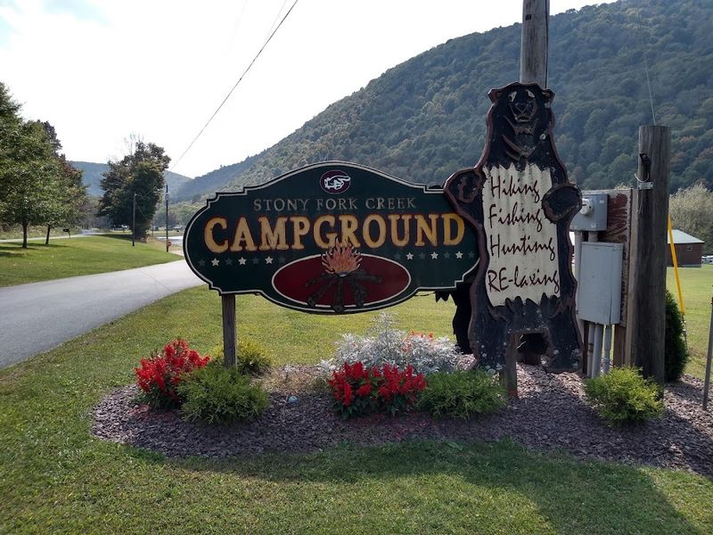 Stony Fork Creek Swim And Camp