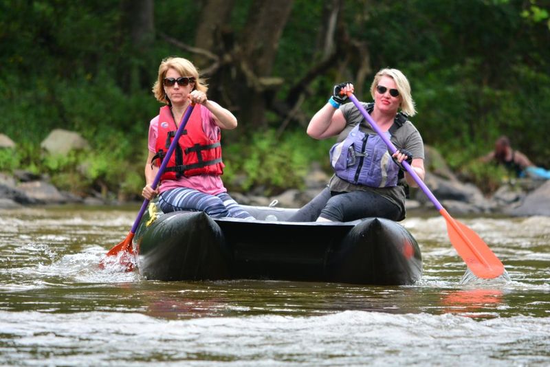 Kayaking the Middle Yough and Family Floats