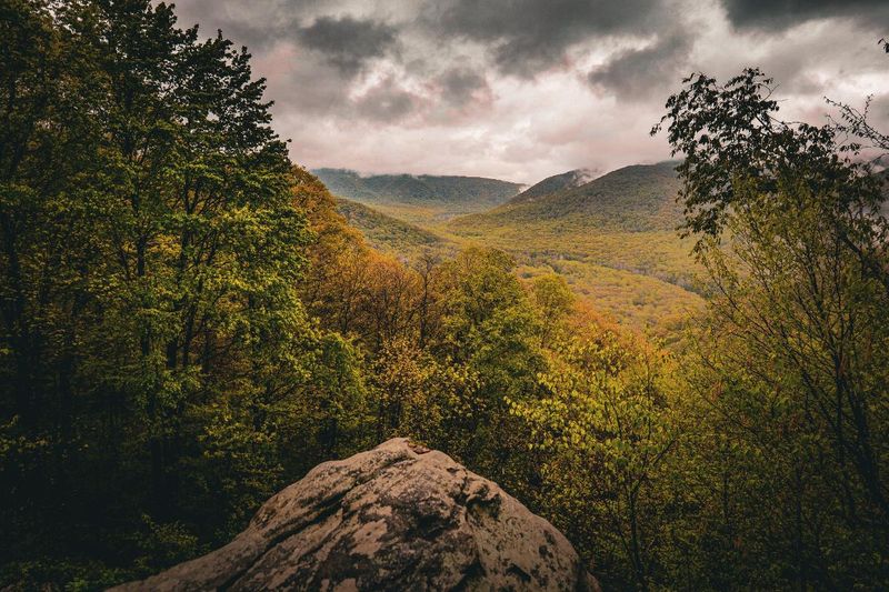 Baughman Rock Overlook Sunset