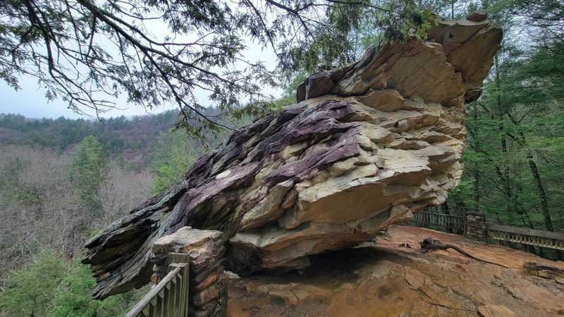 Balanced Rock, Trough Creek State Park