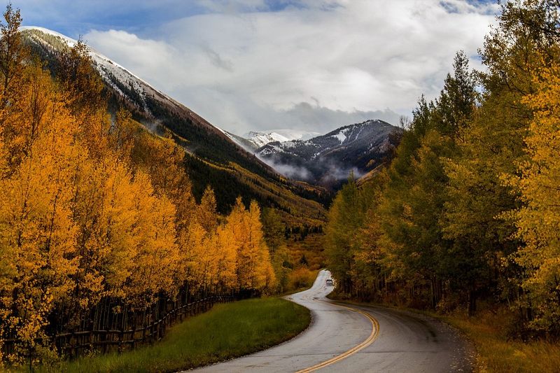 Castle Creek Road's Winding Beauty