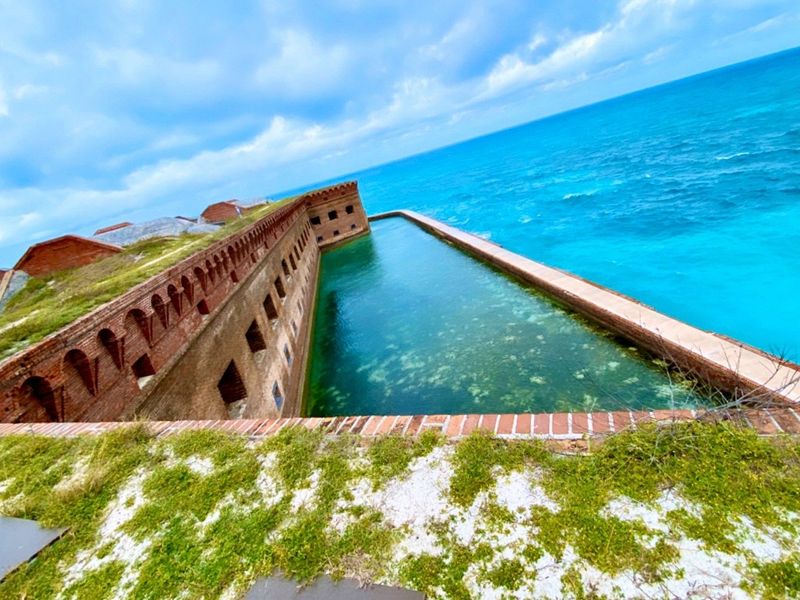 Dry Tortugas National Park (70 miles west of Key West)