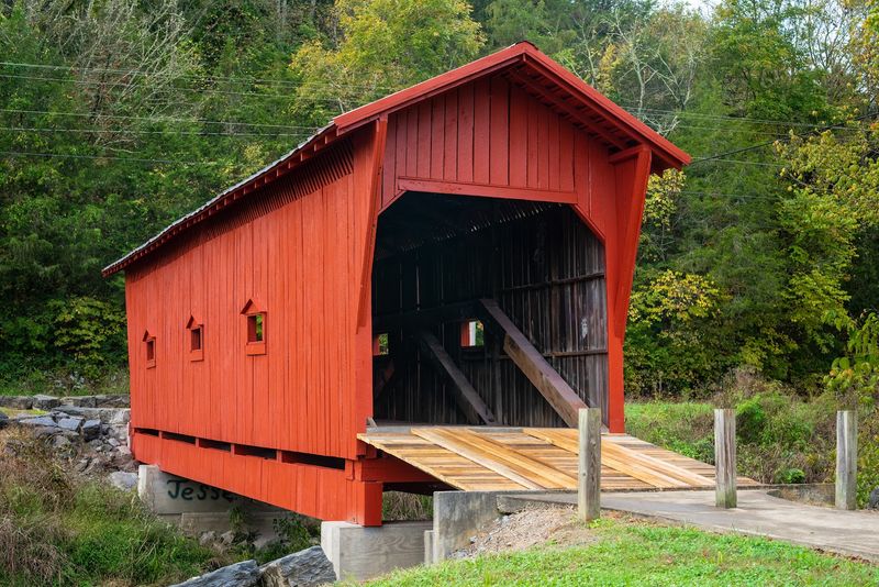 Bible Covered Bridge &mdash; Midway