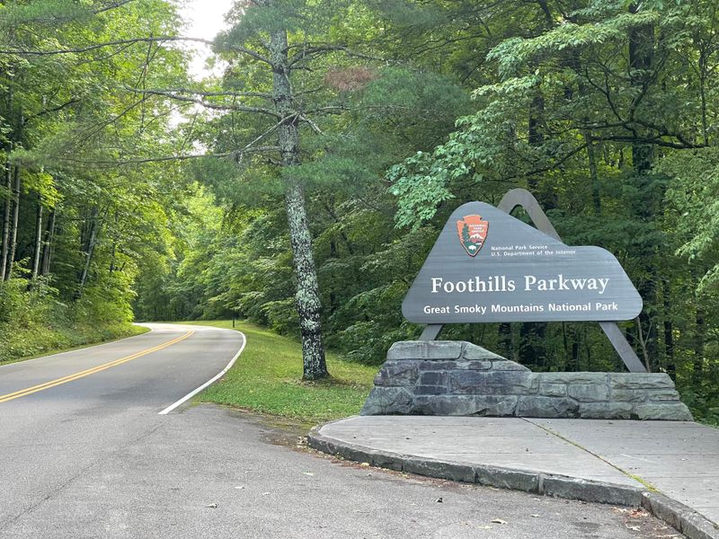 The Foothills Parkway (East Tennessee)