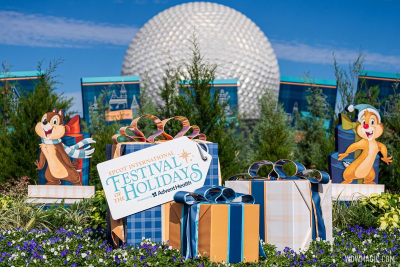 Epcot (Holiday Festival & Decorations)