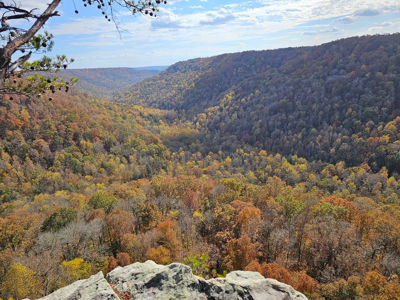 Fiery Gizzard, Grundy Forest Day Loop (Beyond the Main Falls)