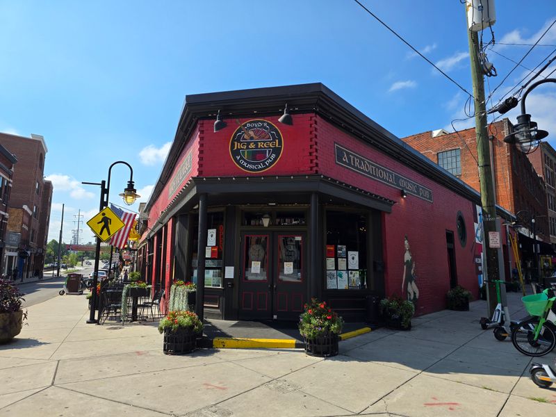 Catch live music at Boyd's Jig & Reel