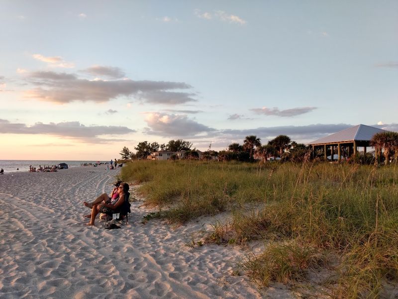 Gulf Coast beaches when red tide is active