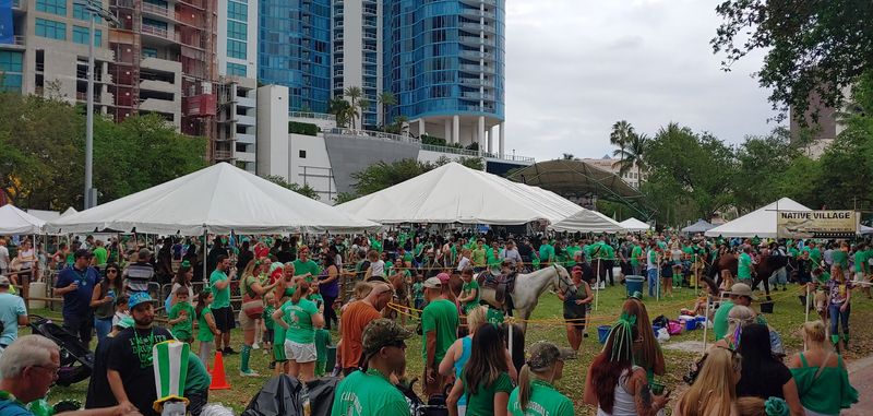 Fort Lauderdale: St. Patrick’s Parade & Festival (city-run)