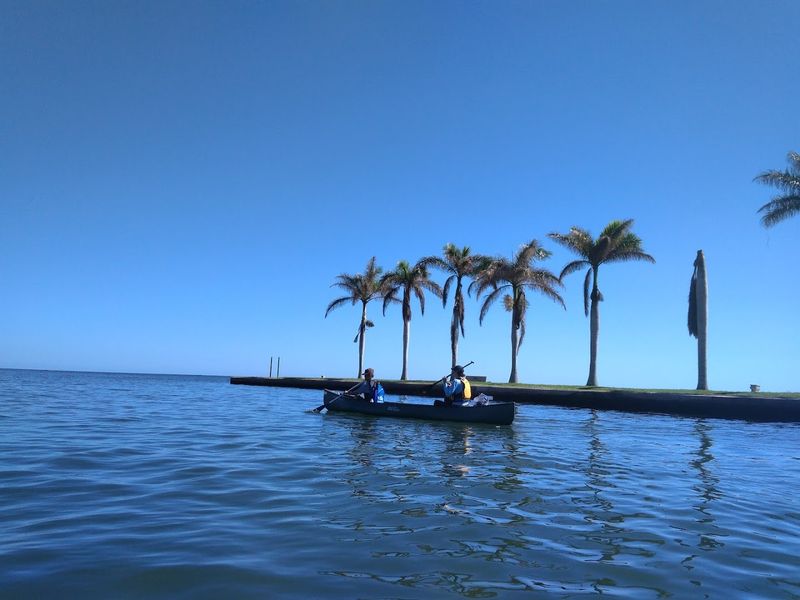 Canoeing/kayaking vibes and watery, wild Biscayne Bay scenery