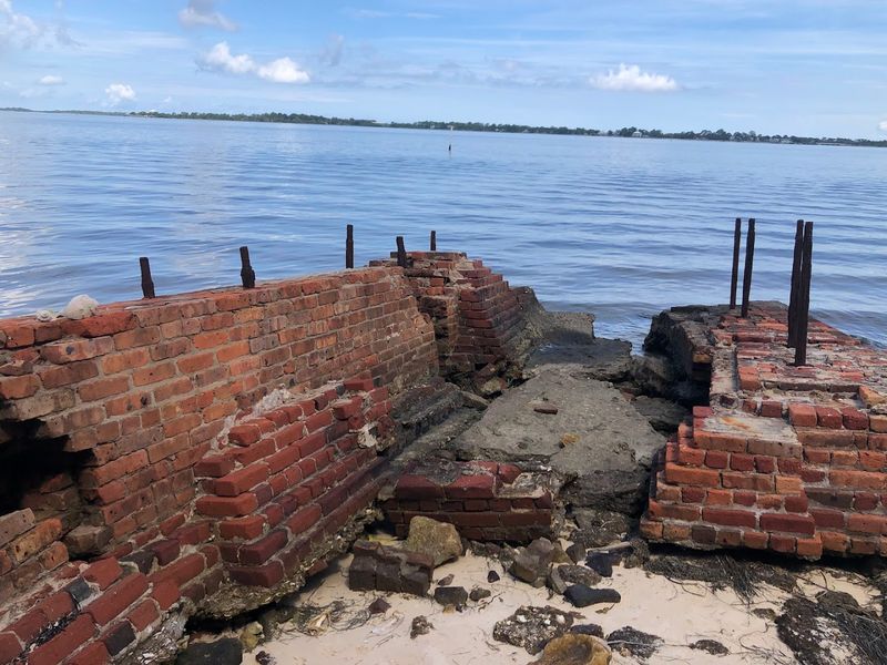 Atsena Otie Key Ruins and Shelling