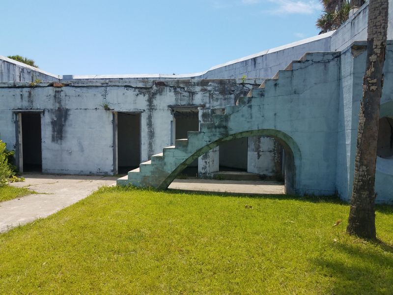 Fort Dade ruins on Egmont Key (Tampa Bay)