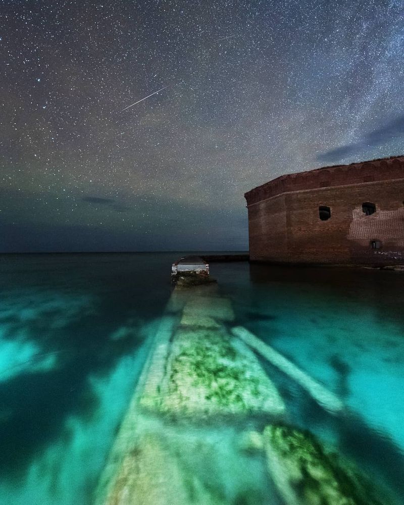 Dry Tortugas National Park (70 miles west of Key West)
