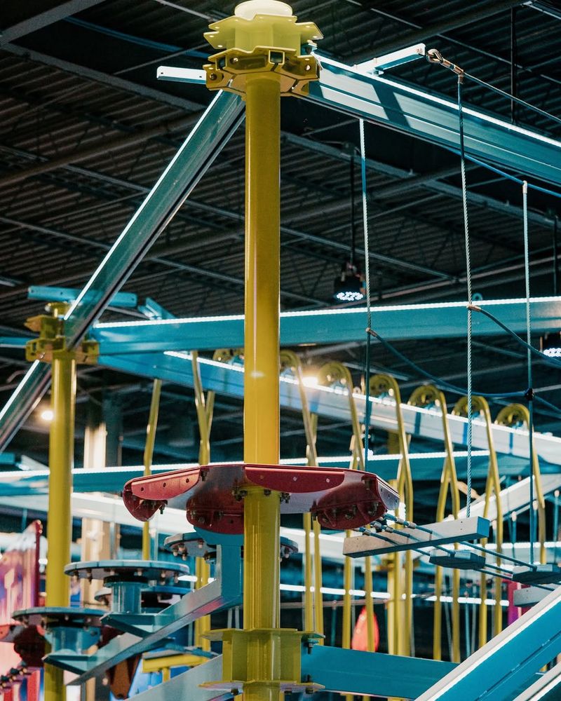 Ropes Course, Rock Climbing, and Axe Throwing