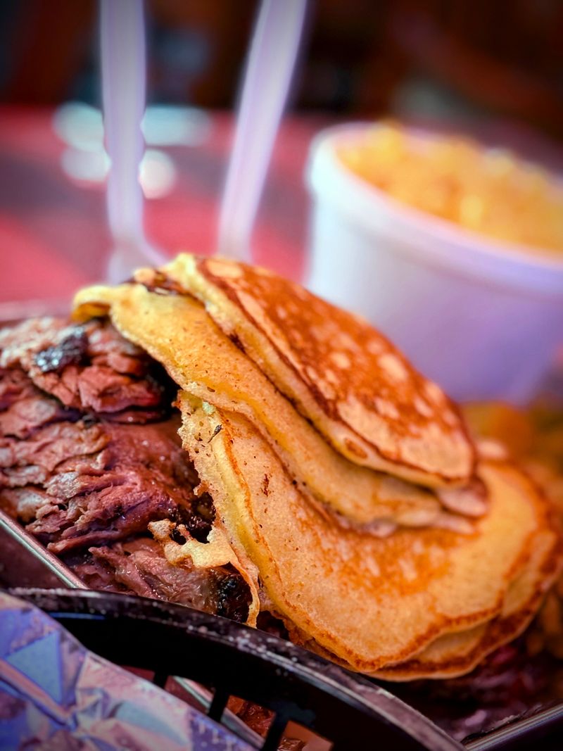 Brisket Plate With Hoecake
