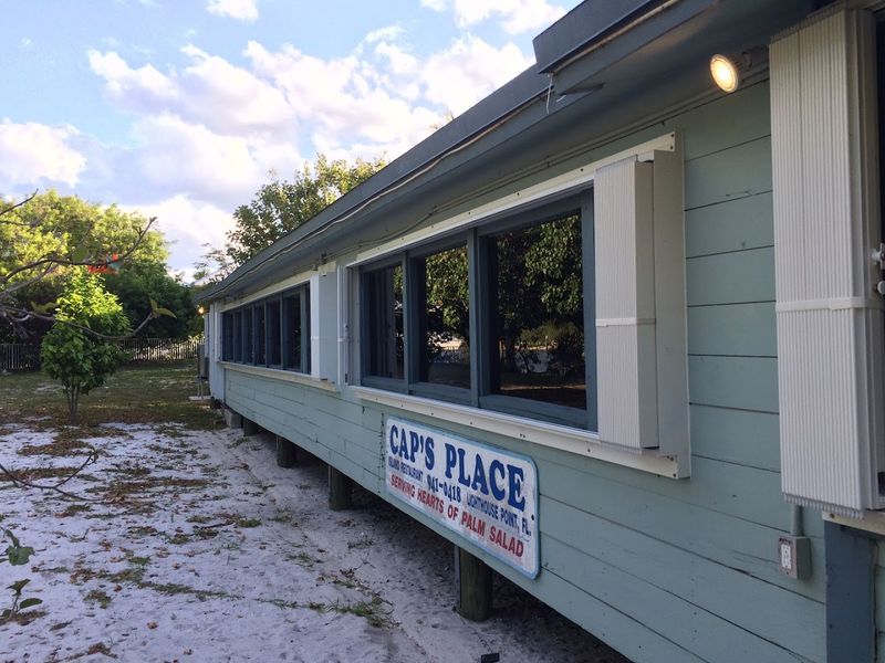 Cap’s Place Island Restaurant (Lighthouse Point)