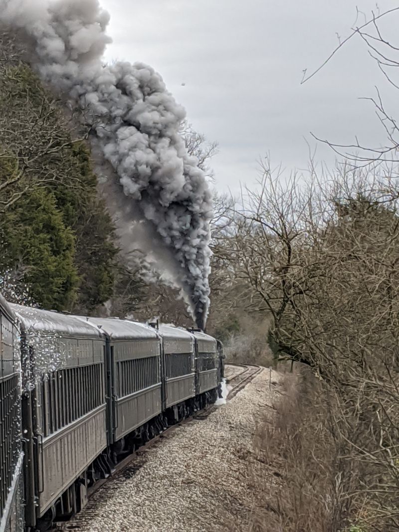 Three Rivers Rambler Steam Train, Knoxville