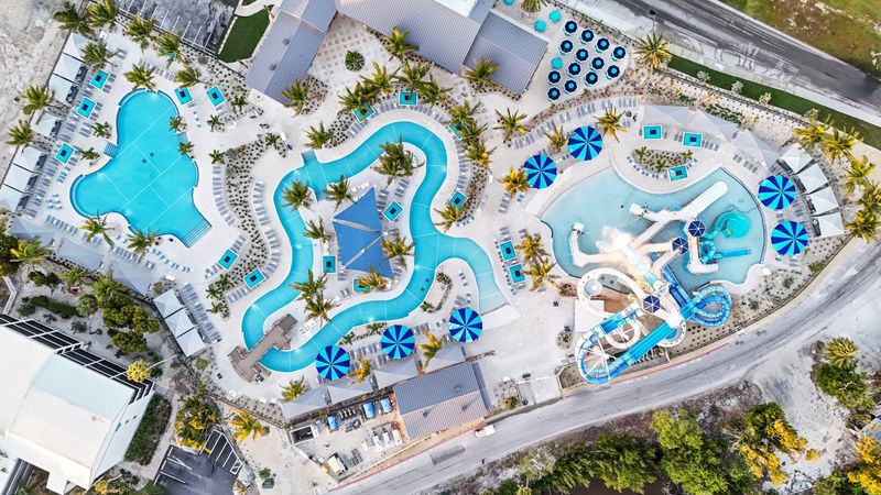 Heated Lagoon Pool Complex