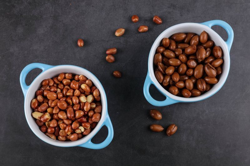 Boiled peanuts + a cold beer at a tiki bar (yes, it counts)