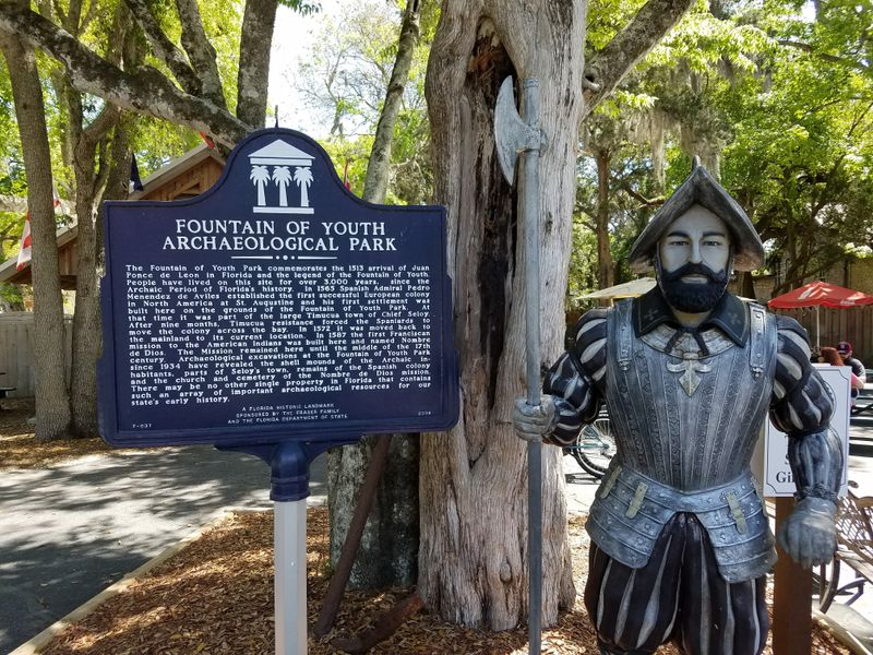 Ponce de Leon’s Fountain of Youth Archaeological Park (St. Augustine)