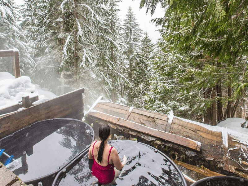 Scenic Hot Springs (Near Stevens Pass)