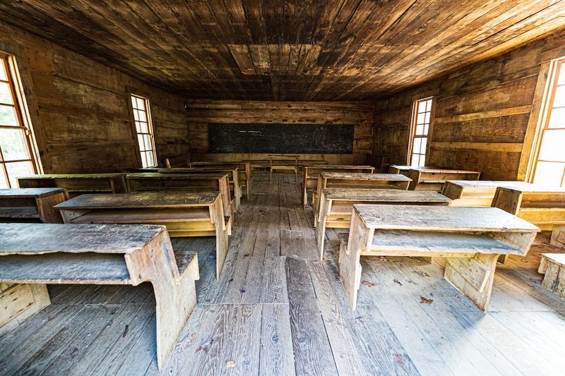 The Little Greenbrier Schoolhouse