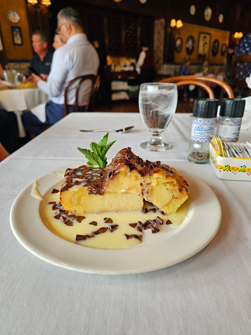 White Chocolate Bread Pudding Finale