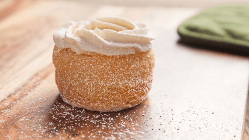 100-Layer Vanilla Cream Donut