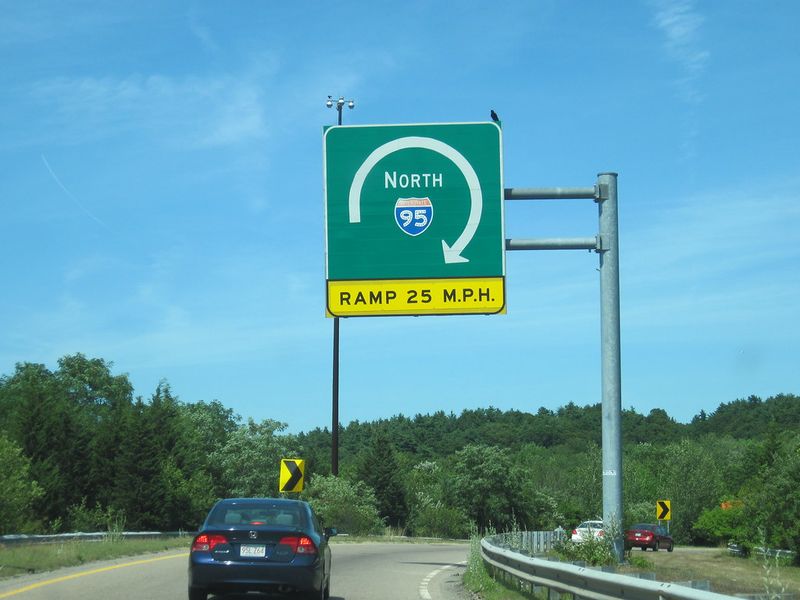 I-95 Northbound Around Exit 12 at 5 p.m.