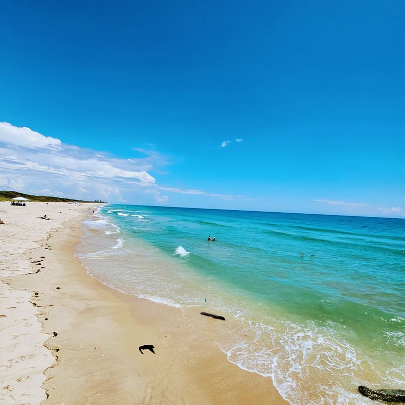 Surf and Sunrise at Sebastian Inlet