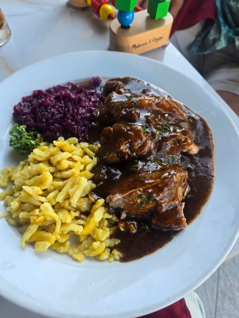 House Sauerbraten Comfort Plate