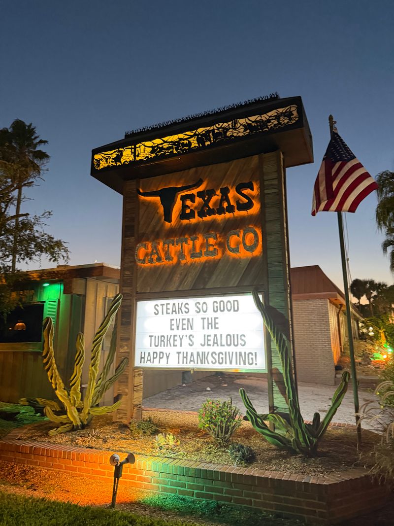 Welcome to Texas Cattle Company in Lakeland, Florida