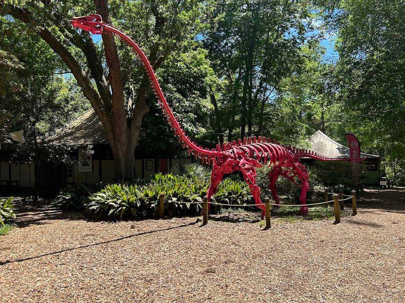 Giant Metal Dinosaurs Trail