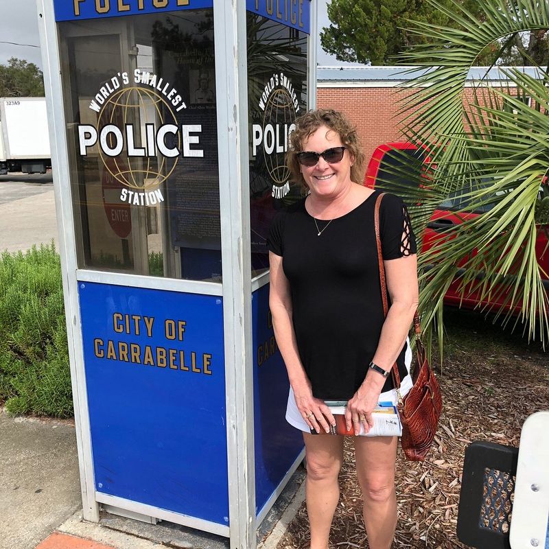 World’s Smallest Police Station (Carrabelle)