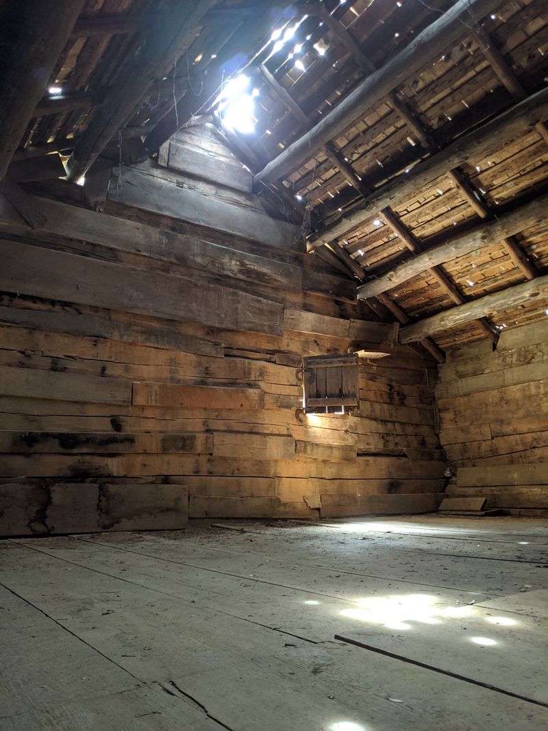 A Log Cabin Built in the 1840s