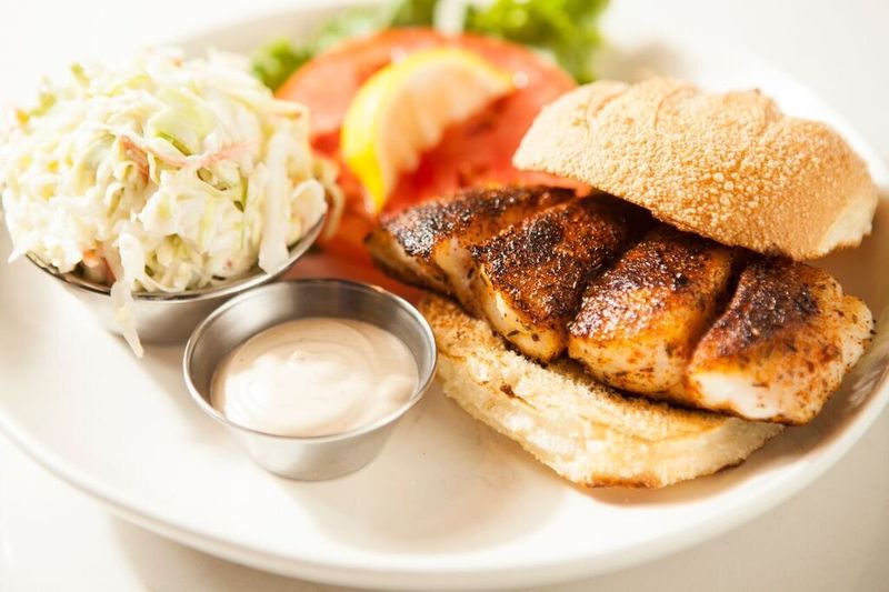 Grouper sandwich (blackened, grilled, or fried)