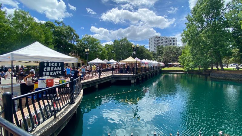 Shop and snack your way through the Orlando Farmers Market (Sundays at Lake Eola)