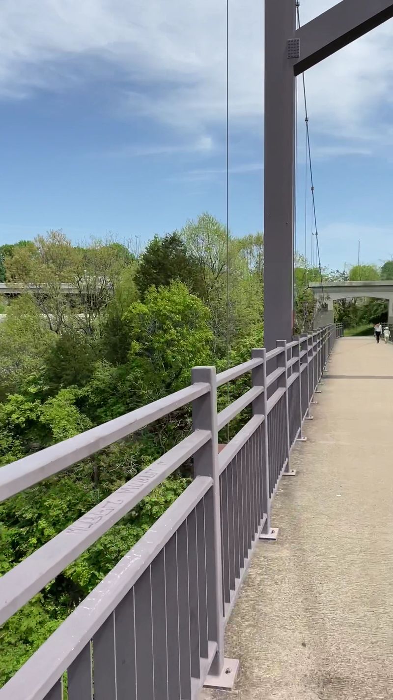 Pedestrian Bridge over the Cumberland River in Nashville