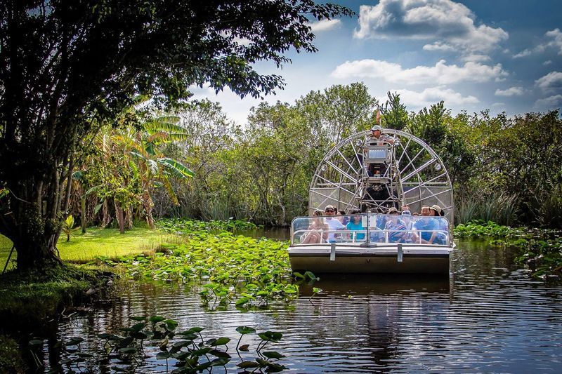 Airboat Rides at Everglades Safari Park (Miami, FL)