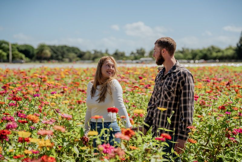 Zinnia and Wildflower Walks